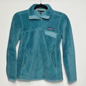 Patagonia Re-Tool Snap-T Pullover in Sea Green